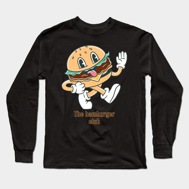 The hamburger club Long Sleeve T-Shirt by J0TASHOP 